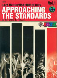 Approaching the Standards #1 C Treble Instruments BK/CD cover